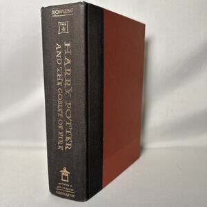 Harry Potter and the Goblet of Fire 1st EDITION Book Rowling Hard Cover